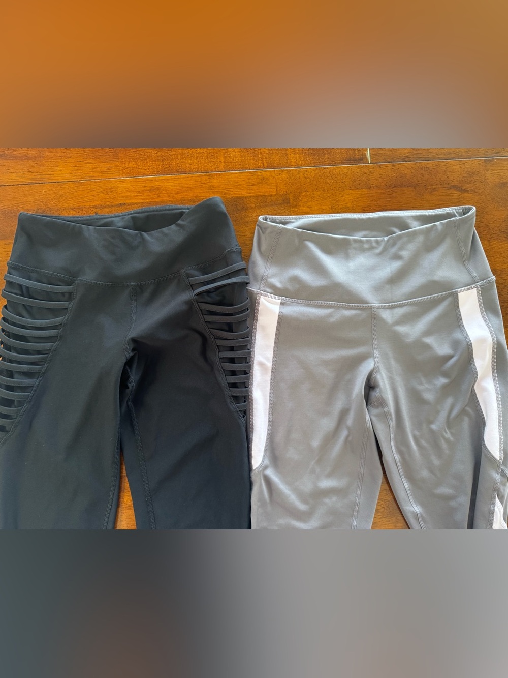 2 pr leggings Zella & X by Gottex